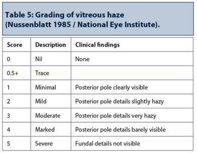 3. Standardized (SUN a ) grading system for AC cell and flare severity